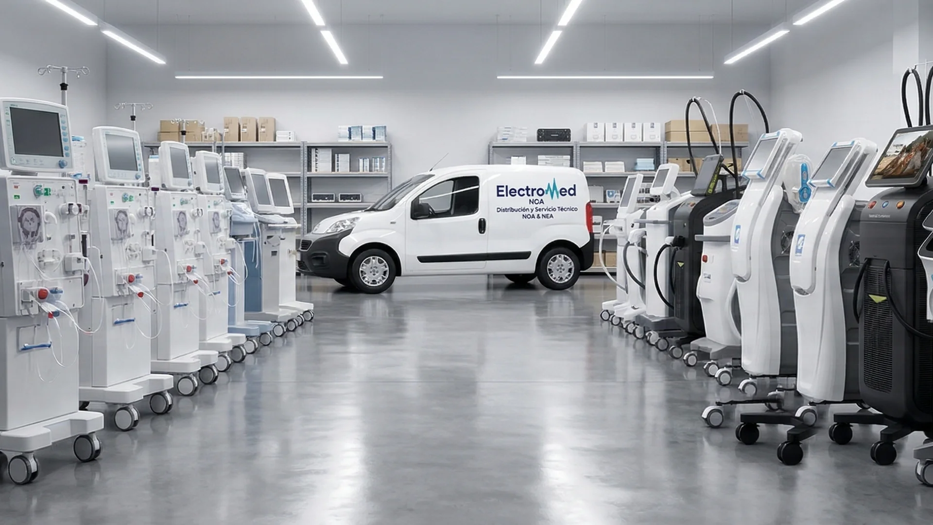 Clínica de medicina estética — equipamiento de alta tecnología